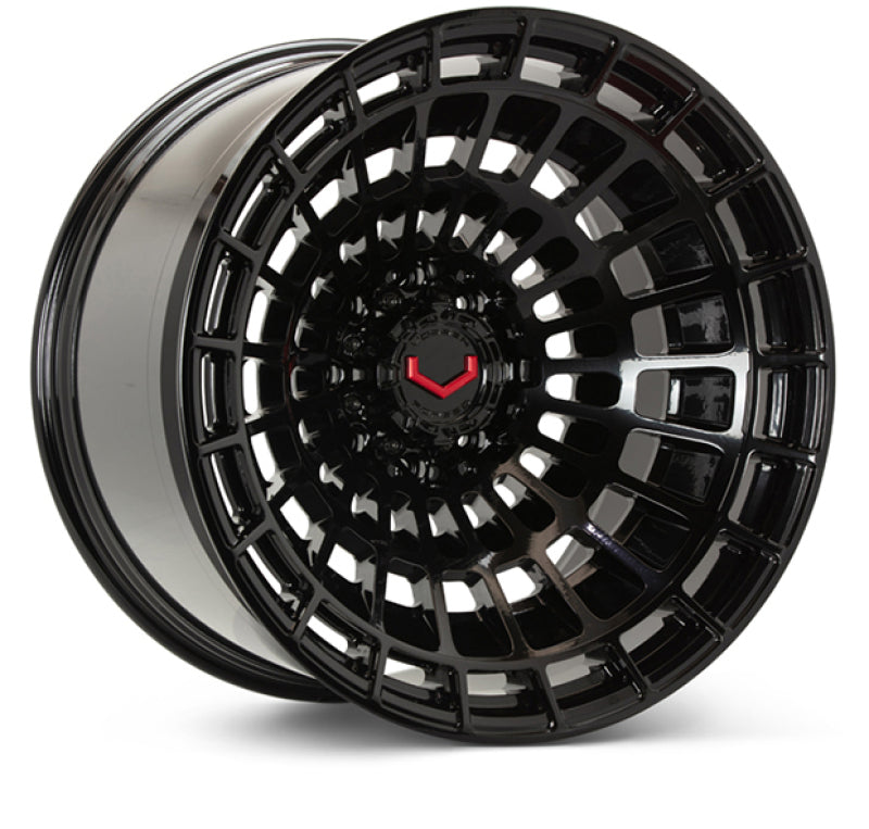 Vossen LCX-04 24x12 - 8x165.1 - ET44 - Ultra Deep - 125.1 - Gloss Black Wheel