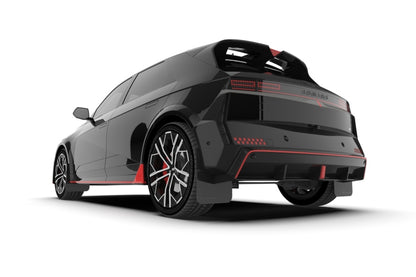Rally Armor 2025 Hyundai Ioniq 5 N Black Mud Flap w/ Red Logo