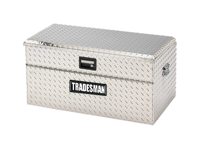 Tradesman Aluminum Flush Mount Truck Tool Box Full/Wide (56in.) - Brite