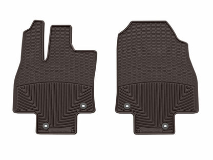 WeatherTech 24-25 Lexus TX 1st Row Front All-Weather Floor Mats - Cocoa