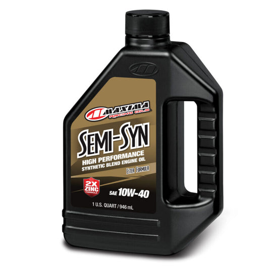 Maxima Performance Auto Semi-Syn 10W-40 Synthetic Blend Engine Oil - Quart