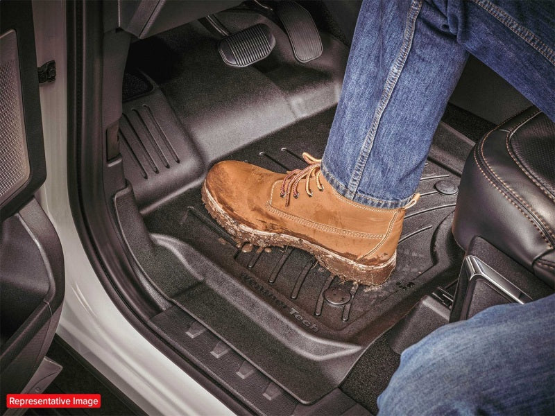 WeatherTech 17-25 Audi Q7-Not Significant Retention post-2nd Row Rear FloorLiner HP - Grey