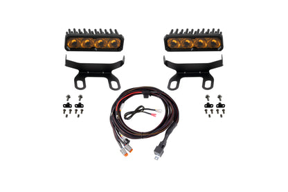 Diode Dynamics 2013-2018 Ram 1500 Ram Standard SS6 Max LED Kit Yellow Driving 3000K