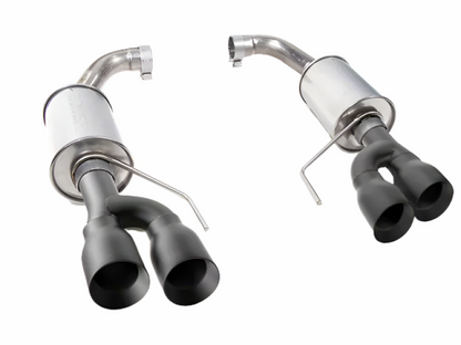 Roush 18-25 Mustang GT Black Tip Axle Back Exhaust