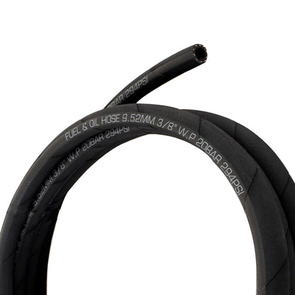 Mishimoto Push Lock Hose, Black, -4AN, 120in Length