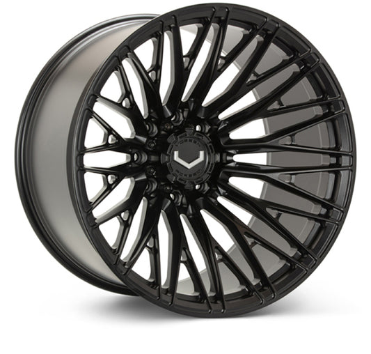 Vossen VFX-04 22x12 - 6x135 - ET44 - Ultra Deep - 87.1 - Satin Black Wheel