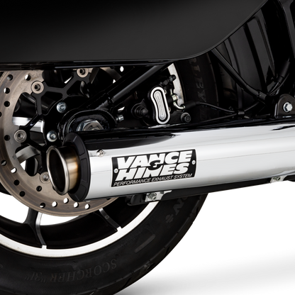 Vance & Hines 2025 Narrow Tire Softail Supersport Slip-On - Chrome