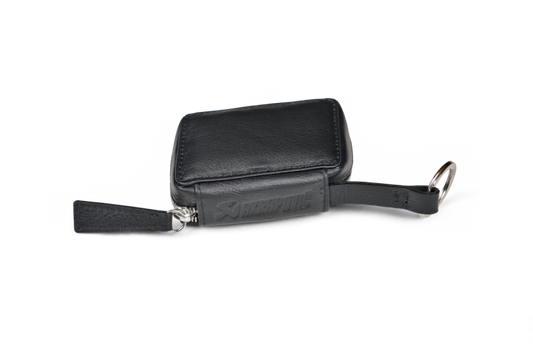 Akrapovic Leather Car Key Case - Black