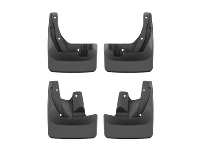 WeatherTech 2026 Subaru Outback No Drill MudFlaps - Front & Rear - Black