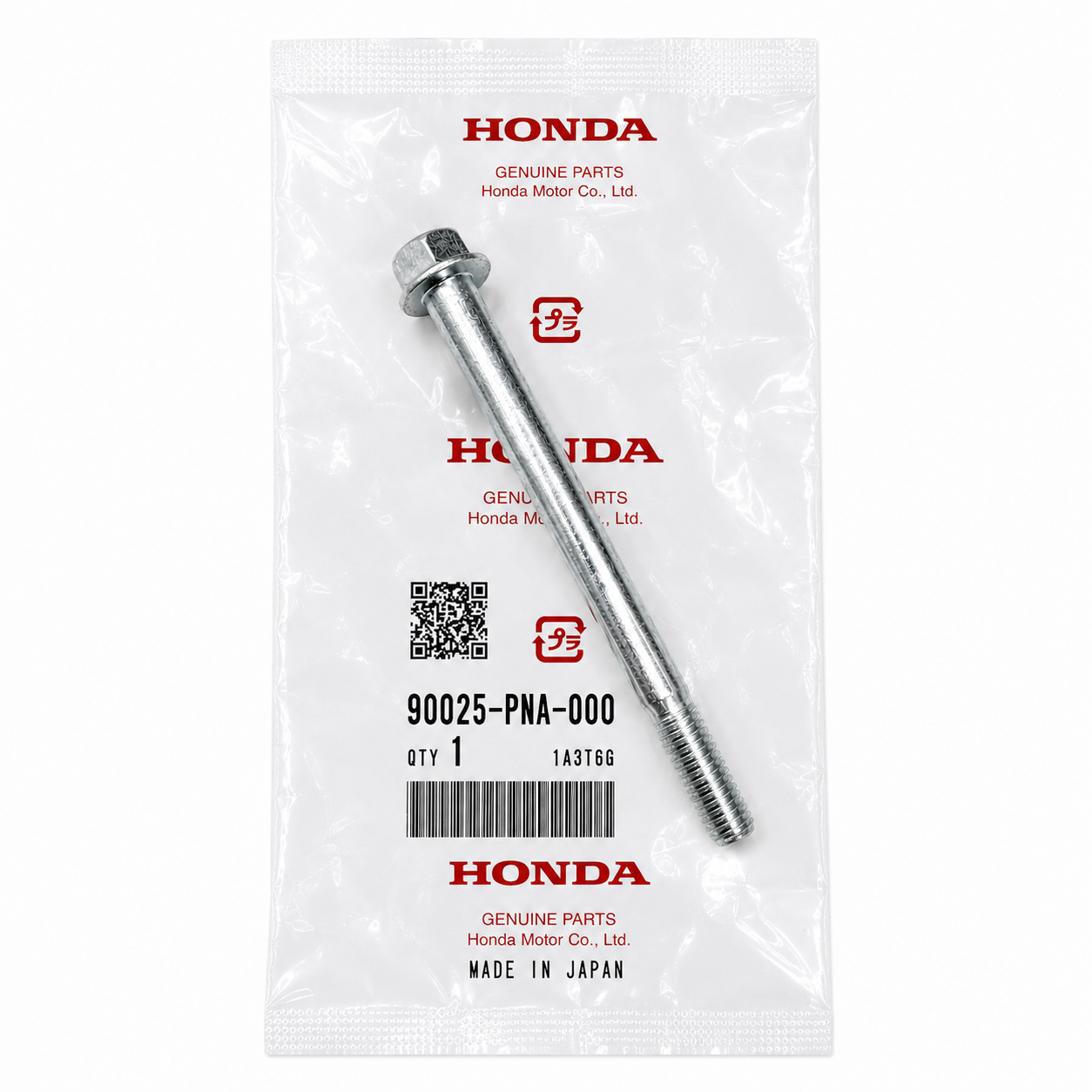 Honda - Genuine Honda K-Series Upper Alternator Bolt (8x105) | 90025-PNA-000 K20 K24