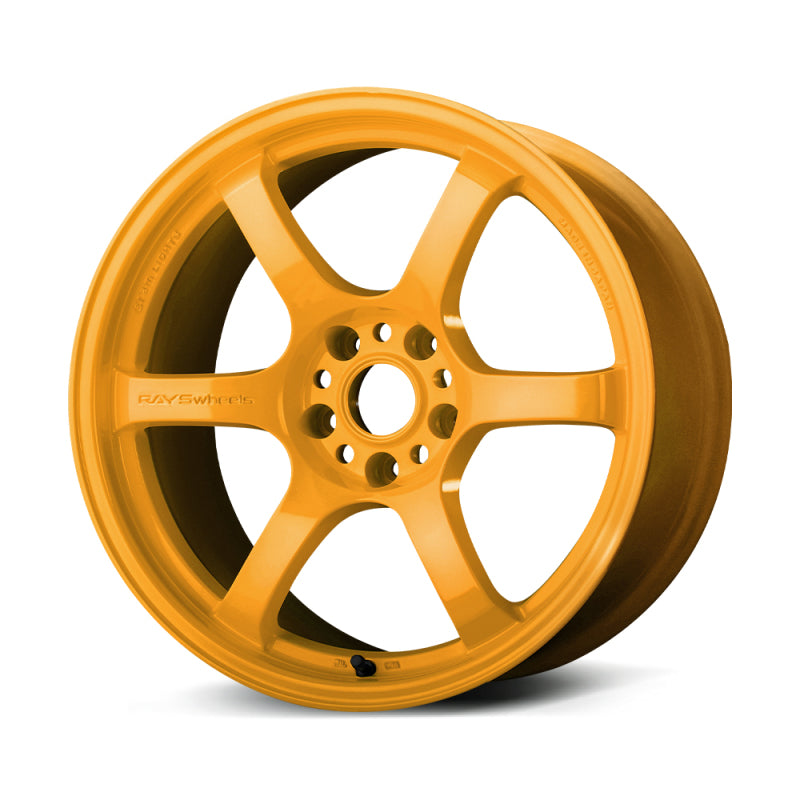 Gram Lights 57DR 18x9.5 +12 5x114.3 Mach Yellow