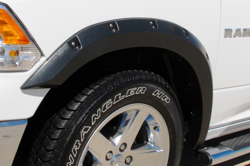 Lund 10-17 Dodge Ram 2500 RX-Rivet Style Textured Elite Series Fender Flares - Black (4 Pc.)