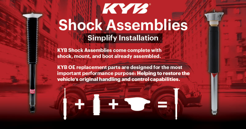 KYB 13-16 / 2020 Ford Fusion Excel-G Rear Gas Shock Assembly