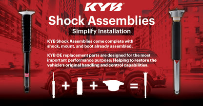 KYB 13-19 Cadillac ATS (Exc. Elect. Susp.) Excel-G Shock Assembly - Rear Left