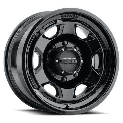 Method MR708 Bead Grip 17x9 / ET38 / 5x4.5 / 83 Centerbore - Gloss Black