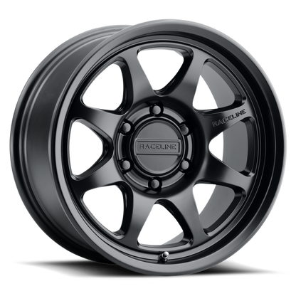 Raceline 962B Maverick 17x8.5in / 6x139.7 BP / 0mm Offset / 106.1mm Bore - Satin Black