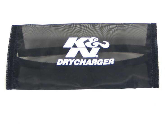 K&N Drycharger Wrap Black 7.125in W 7.125in L