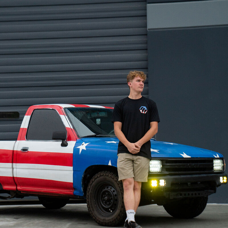 Baja Designs Freedom Mens T-Shirt Universal - Small Black