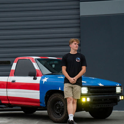 Baja Designs Freedom Mens T-Shirt Universal - Small Black