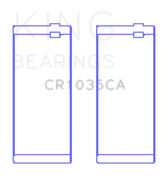 King Engine Bearings Cummins B-Ser. L4 (Size +0.50mm) Connecting Rod Bearing Set