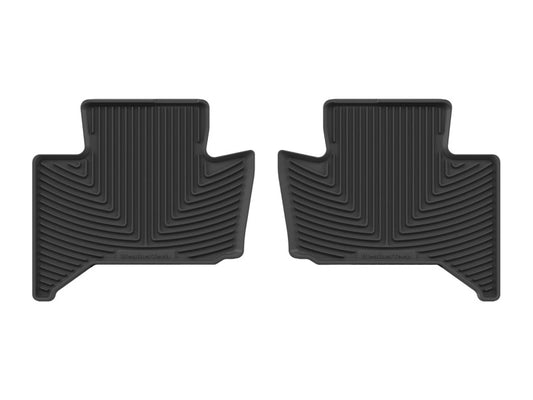 WeatherTech 24-27 Toyota Land Cruiser/24-26 Lexus GX Rear All-Weather Floor Mats - Black