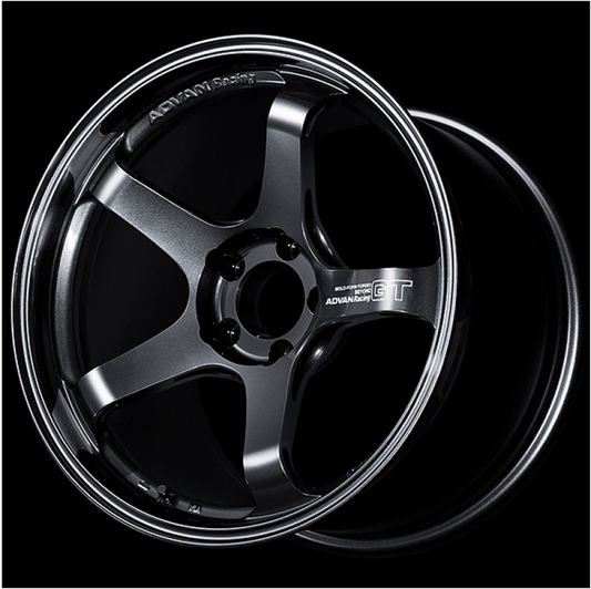 Advan GT Beyond 18X7.5 +45 5-114.3 Racing White Wheel