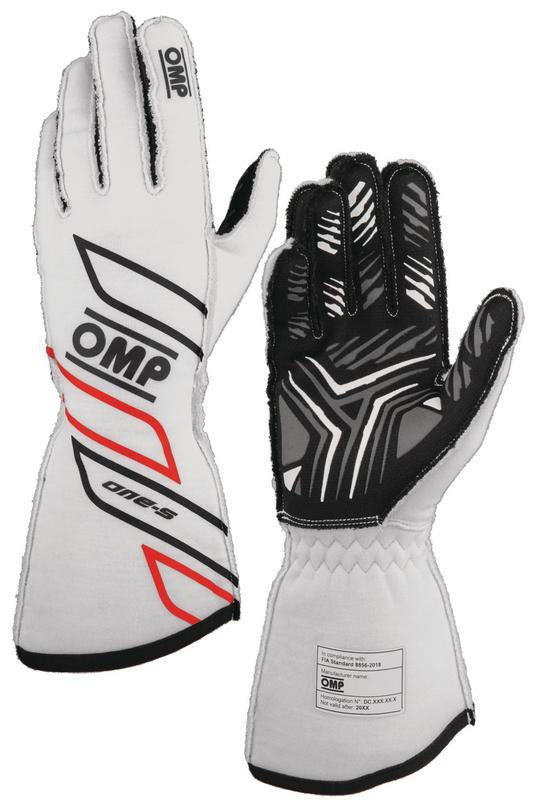 OMP One-S Gloves Fluo Yellow - Size M Fia 8556-2018