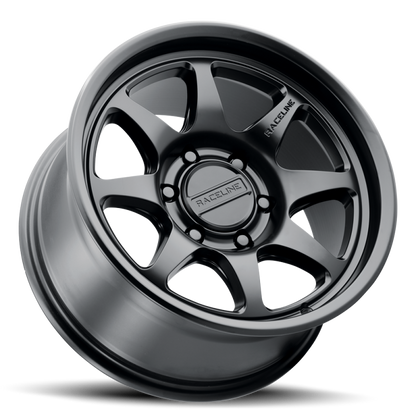 Raceline 962B Maverick 17x8.5in / 6x139.7 BP / 0mm Offset / 106.1mm Bore - Satin Black