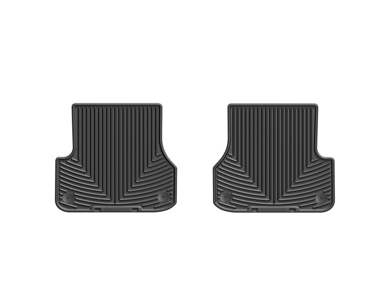 WeatherTech 12+ Audi A6/S6 Rear Rubber Mats - Black