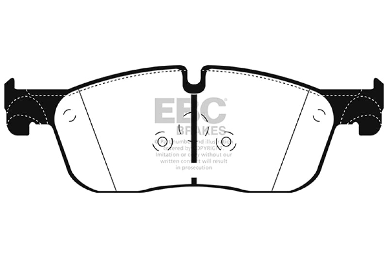 EBC 2016+ Land Rover Range Rover Evoque 2.0L Turbo Ultimax2 Front Brake Pads