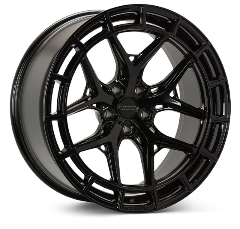 Vossen HFX-1 20x10.5 - 5x112 - ET25 - Deep - 66.5 - Gloss Black Wheel