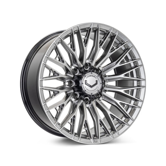 Vossen HFX-6 - 20X9.5 - 6X139.7 - ET15 - DEEP - 106.1 - HB - HYPER GUNMETAL