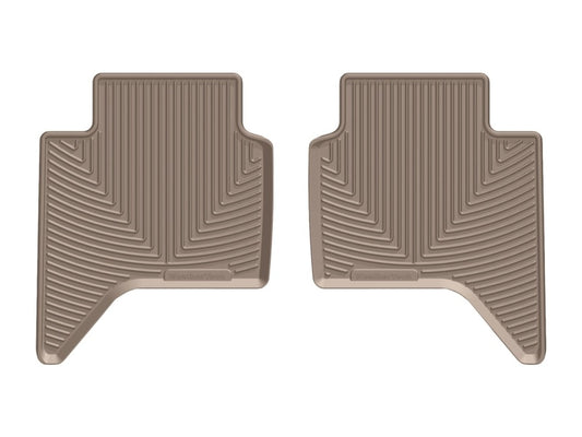 WeatherTech 19-25 Ford Ranger 2nd Row Rear All-Weather Floor Mats - Black