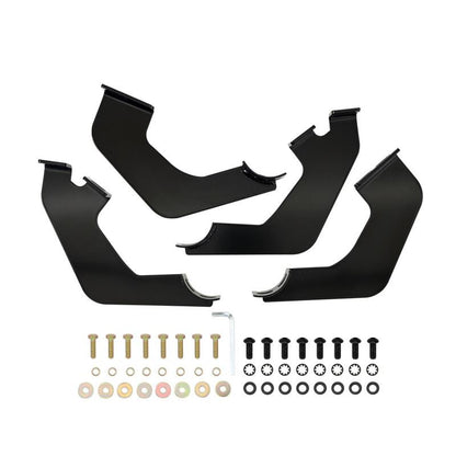 Westin 24-26 Toyota Tacoma Xtra Cab E-Series 3 Nerf Step Bars Black