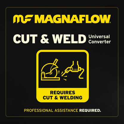 MagnaFlow 2.25in. 1/O2 CC Spun OEM Universal Converter