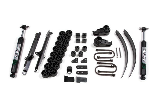 Zone Offroad 04-07 Chevy Colorado/GMC Canyon 3.5in Combo Kit - Fox Shocks