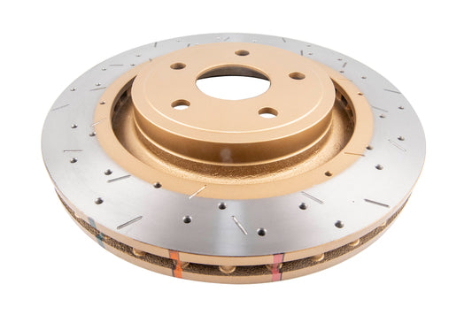 DBA 06-10 Jeep Grand Cherokee SRT-8 360mm Dia Front Drilled & Slotted T3 4000 Series Rotor