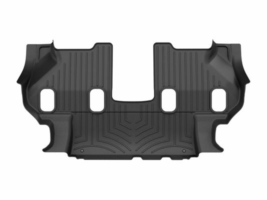 WeatherTech 19-24 Infiniti QX80 Rear FloorLiner HP - Black