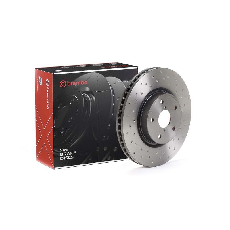 Brembo 2015 Subaru Legacy/15-19 Outback/15-20 WRX XTRA Drilled Front Rotor