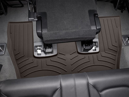 WeatherTech 17-25 Audi Q7 2nd Row Rear FloorLiner HP - Cocoa