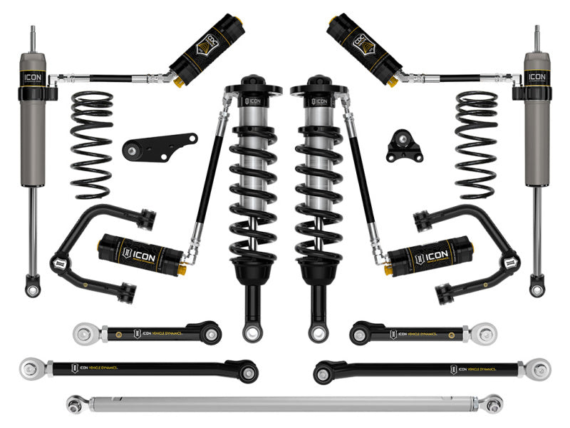 ICON 2024+ Toyota Tacoma 1.25in-3in Stage 11 Suspension System Tubular