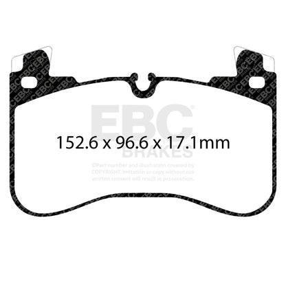 EBC 2020+ Land Rover Defender 90 Yellowstuff Front Brake Pads