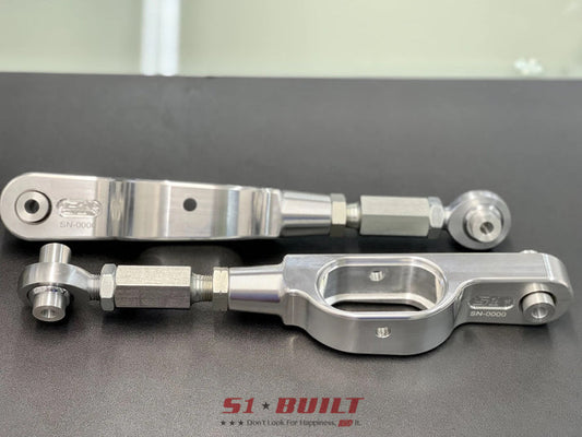 S1 Built - Type R and CRX Billet Adjustable Lower Control Arms