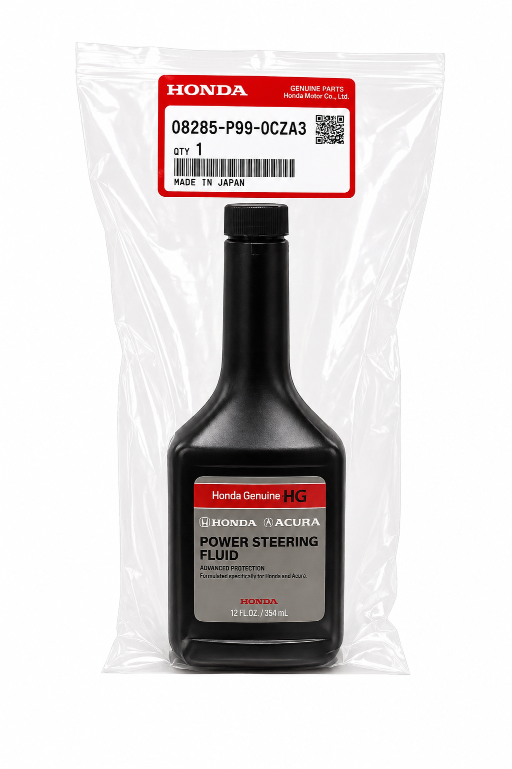 Honda - Genuine Honda Power Steering Fluid | 08285-P99-0CZA3