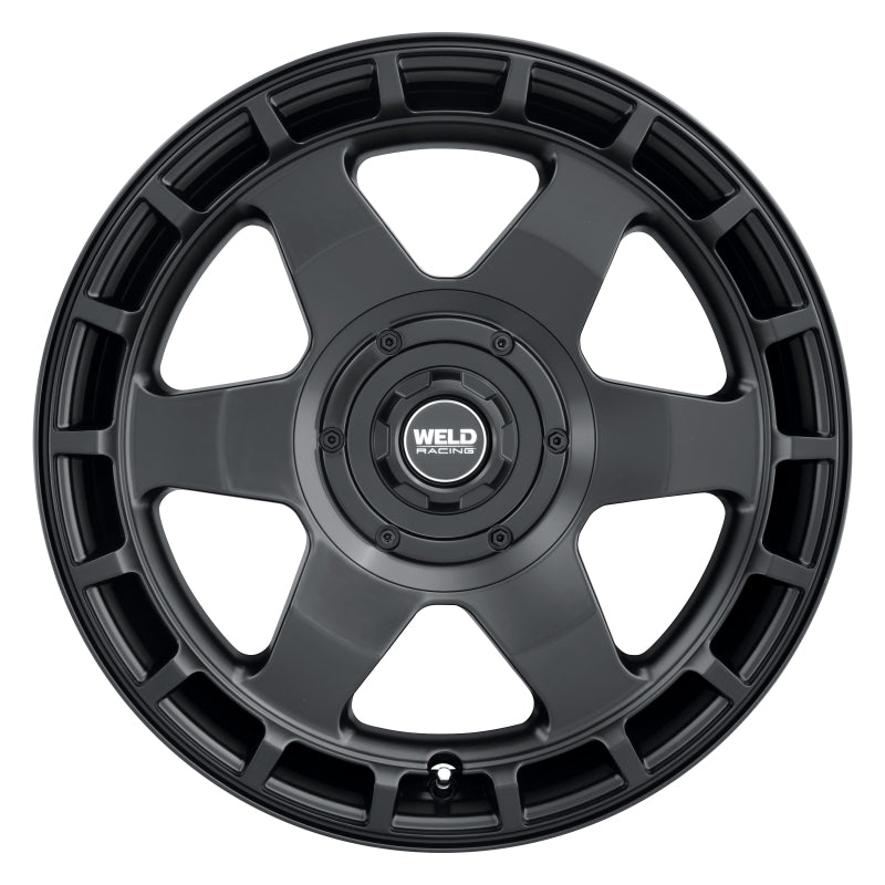 Weld Off-Road Ridge 20x9 - 8x180 BP - ET0 - 124.3mm CB - Satin Black Wheel
