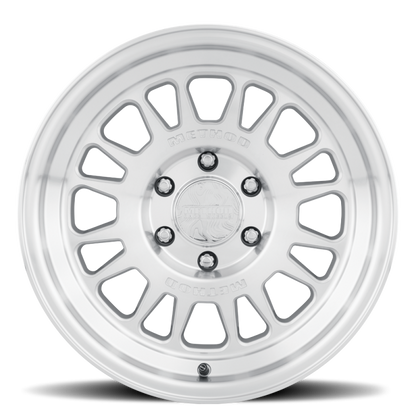 Method MR318 18x9 / 6x5.5 BP / 18mm Offset / 106.25mm CB Machined-Clear Coat