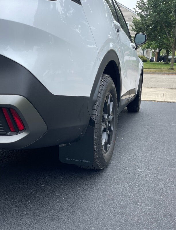 Rally Armor 23-25 Kia Sportage Black UR Mud Flap w/ Red Logo