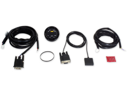 AEM - X-Series 0-160 MPH Black Bezel w/ Black Face GPS Speedometer Gauge