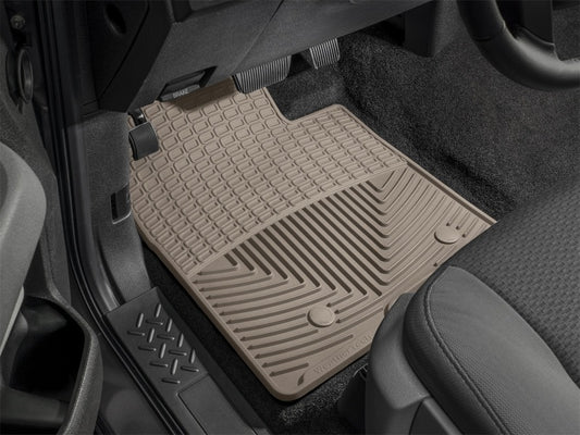 WeatherTech 99 BMW M3 Convertible Front Rubber Mats - Tan