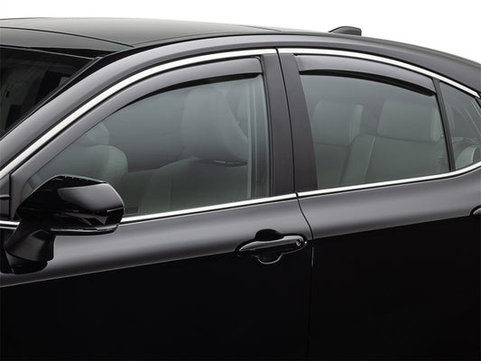 WeatherTech 12-14 Toyota Camry Front Rear Front & Rear Side Window Deflectors-Dark Tint